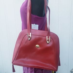 Vintage Focus Paris leather handbag